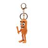 TUNTON SAFOUR Keychain Silicone Key Ring Charm Goods Tralarero Tralara Italian Brain Lot Net