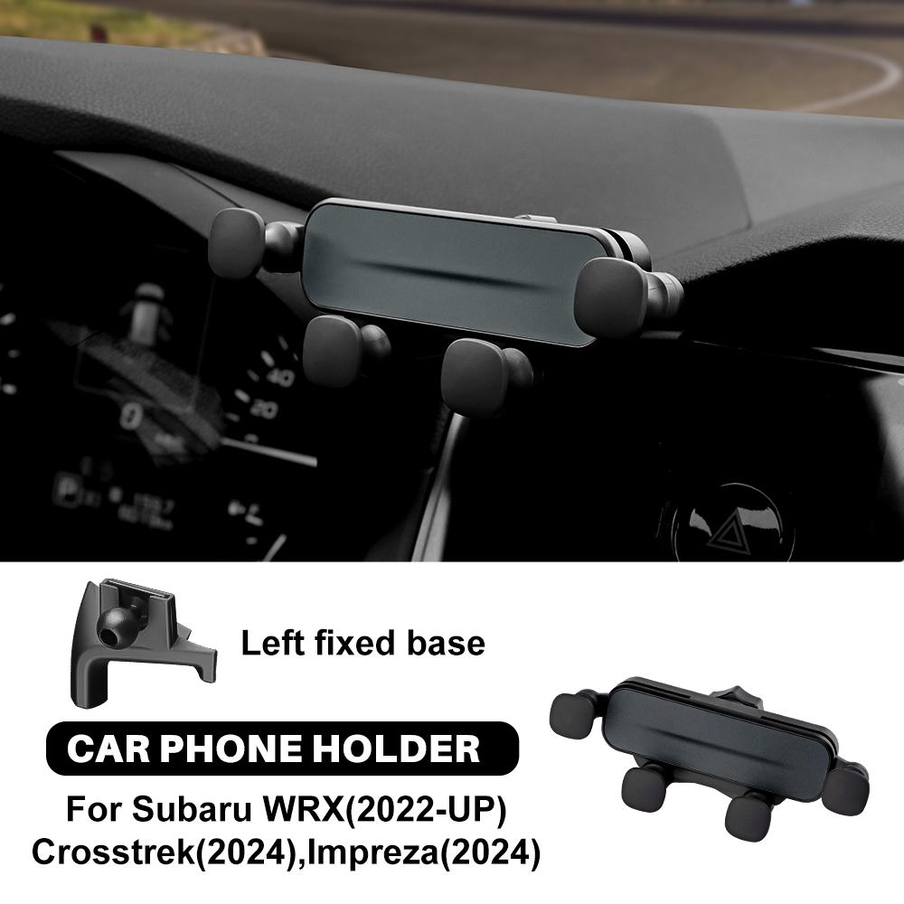 RHD LHD Car Phone Holder For Subaru Crosstrek 2025 For Impreza 2025 Gravity Mobile Support Telephone Stand Bracket Clip Mount