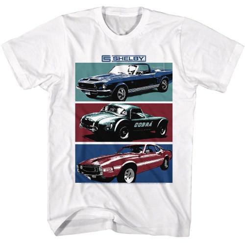 Белая футболка унисекс Carroll Shelby Cars