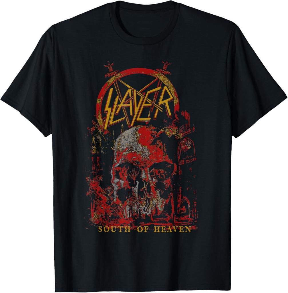 Slayer Store - Футболка «South of Heaven» трехцветная