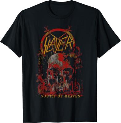 Slayer Store - Футболка «South of Heaven» трехцветная