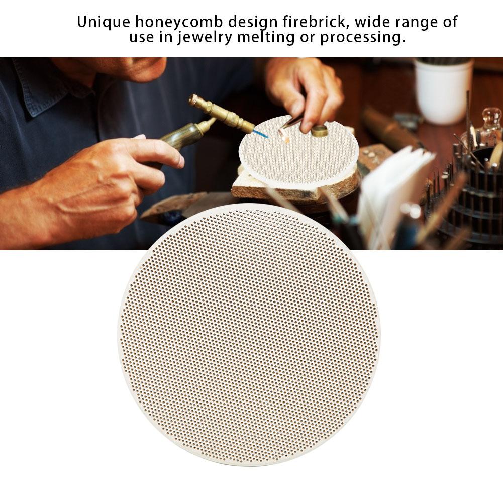 Круглая сотовая панель термостойкая ювелирное дело пайка сварка блок огнеупорный кирпич