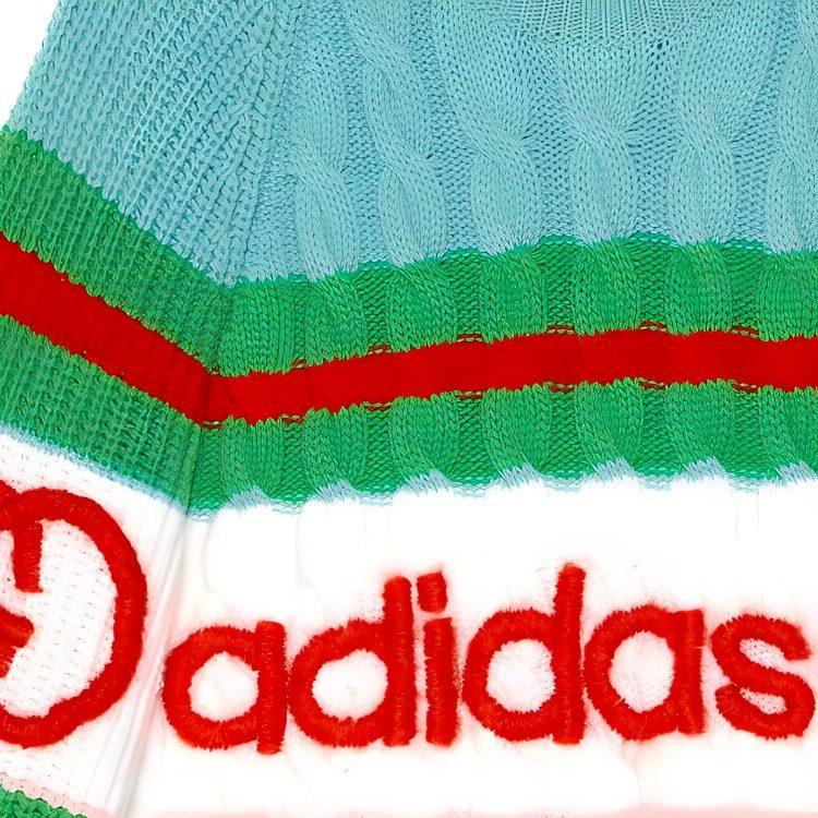 GUCCI x Adidas Originals Cashmere Sweater Women's Multicolor 717722-XKCQ3-5429