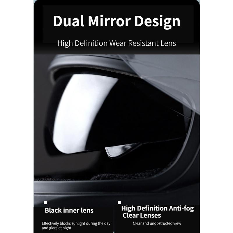 Мотоциклетный шлем для электромобиля, анфас-шлем унисекс, осень-зима, теплый шлем для верховой езды, мотоциклетный шлем для уличного велосипеда, анфас-шлем, противотуманный