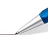 Staedtler TRX Ballpoint broad triangular with Pen, B-type refill, tip, barrel, case, blue, 440TRX3B-9