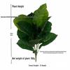 Realistic Areca Palm & Traveler's Palm with Turtle Shell Violet Indoor/Outdoor Plants - 12 Heads Landscaping Decoration.