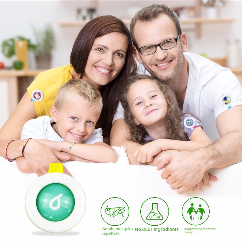 Cartoon Mosquito Repellent Bracelet for Kids and Pregnant Women, Portable Outdoor Clip