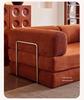 European Retro High-End Corduroy Sofa Bed Vacuum Compression Foldable Customizable Living Room Sofa Convertible Space-Saving Home Decor