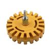 20/25mm Car Rubber Eraser Wheel Pad Rubber Disk Decal Eraser Wheel Car Sticker Remover Paint Cleaner Car Polish Auxiliary Tools