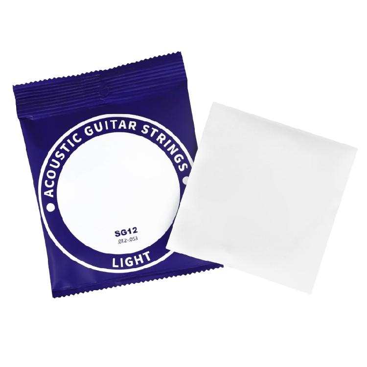 6Pcs Folk Guitar Steel Core Strings Classical Strings Perfect Intonation