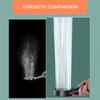 Черный, 5 режимов, регулируемая насадка для душа, экономия воды под высоким давлением, водный массаж, насадка для душа, аксессуары для ванной комнаты