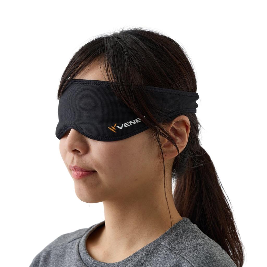 VENEX Recovery Wear Eye 61060332 Mask, Black, L-XL,