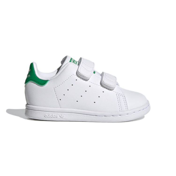 adidas Stan Smith Primegreen Infant White Green Детские кроссовки Cloud-White FX7532