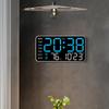 1PC LED Screen Digital Wall Clocks 12/24H Table Clock with Adjustable Brightness Electronic Alarm Clock For Home Living Room Decor