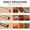 3pcs Attachment Filling Stainless Steel Meat Grinder Funnels Sausage Stuffer Stuffing Tubes