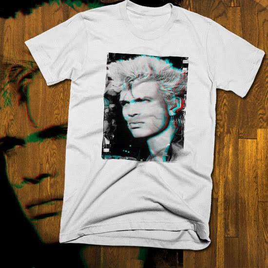 Футболка Billy Idol ретро британская рок-легенда, музыка, Европа, S-3XL