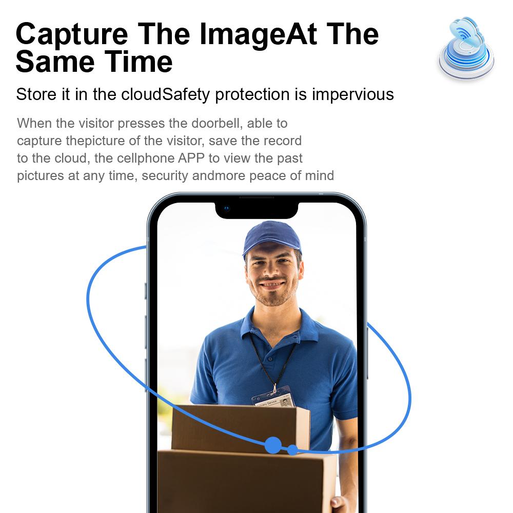 Двусторонний видеодомофон для дома, автомобильные аксессуары, умный дом, безопасность, ночное видение, WIFI, безопасный HD дверной звонок, домофон, изменение голоса, камера, беспроводной