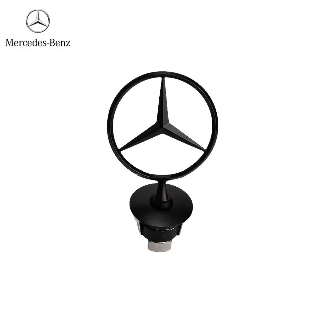 XCEAA1 For AMG Car For Mercedes benz AMG 1Pcs Car Front Bonnet Logo Emblem Zinc Alloy Decorate Badge For Mercedes Benz W204 W220 C180