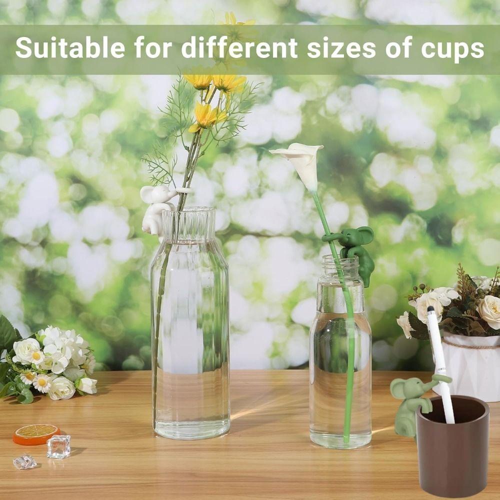 Пластиковые опоры для растений, зажим для украшения горшка, аксессуар для комнатных растений