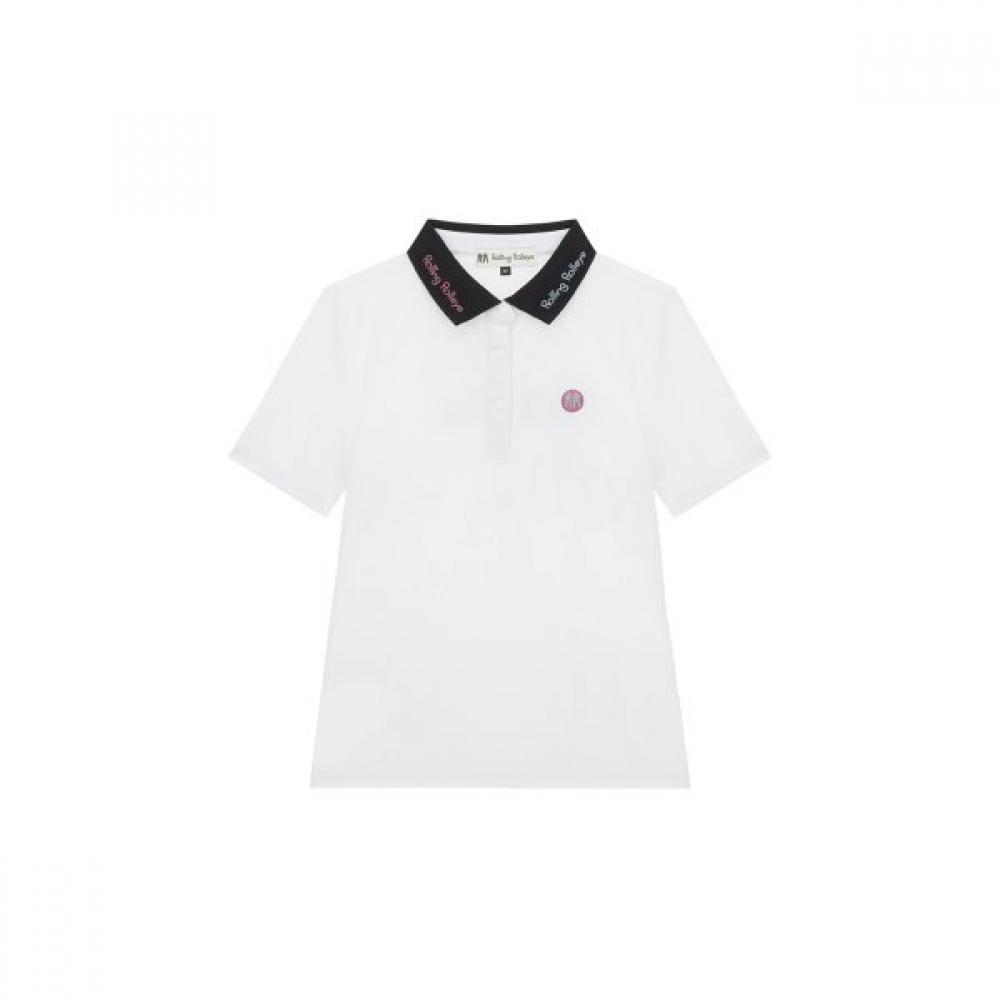 Rolling Rollie Tone Up SilkeT Collar T shirT