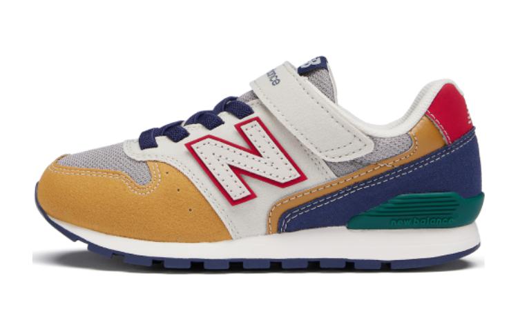 New Balance NB 996 Удобная амортизация Низкие детские кроссовки для бега Земляной желтый синий Детские YV996JP3