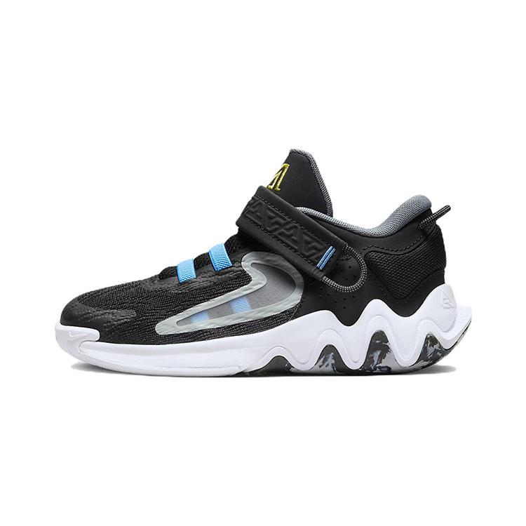 Nike Giannis Immortality 2 Comfortable Low top Performance Basketball Shoes Black Gray Kids' DQ1942-001