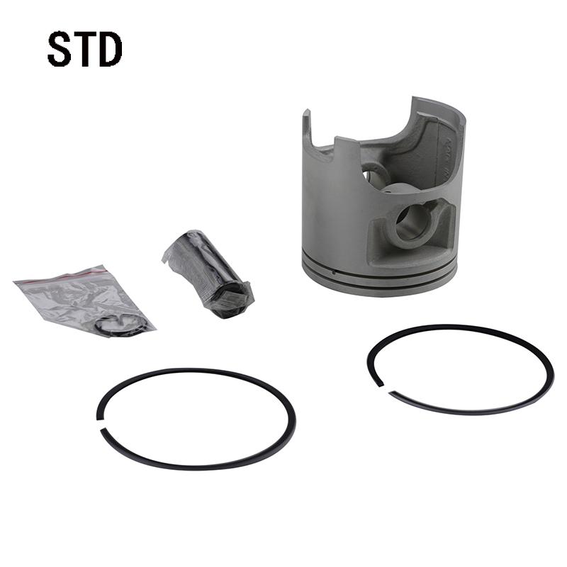 Motorcycle Piston Ring For Yamaha DT200 DT200R 1988-1991 +25 +50 +75 +100 Bore Standard size 66mm