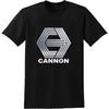 Мужская черная футболка с графическим принтом студии ретро-фильмов Cannon Films, унисекс