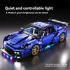 Конструктор DIY Супер Скоростной Спортивный Автомобиль Строительные Блоки MOC Собираемые Кирпичики Гоночный Транспорт Игрушки Подарки на День Рождения Хэллоуин Рождество