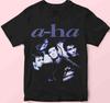 Aha Band пост-панк 80-х новая волна Футболка S-34XL Короткий рукав DO119 Унисекс Футболка