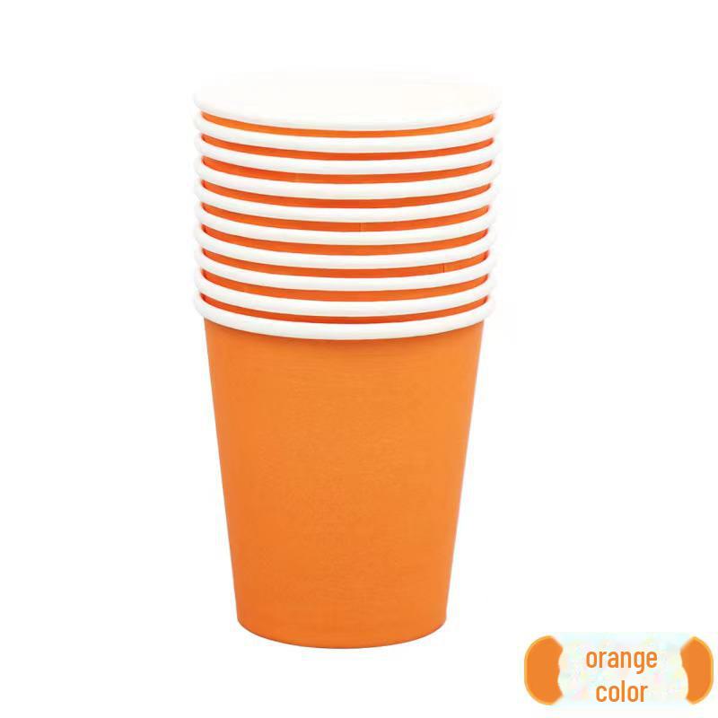 Красочные полосатые бумажные стаканчики для декора вечеринок и праздников