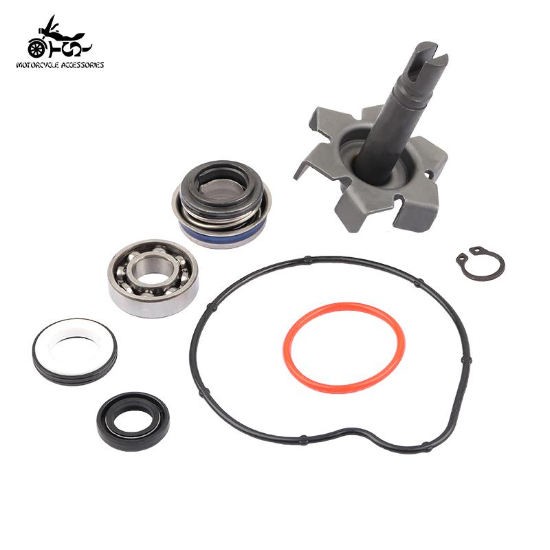 SJ Motorcycle Part Tmax500 XP500 Water Pump Repair Kit For Yamaha Tmax XP 500cc 2003-2011 4T 100110290 5GJ-12450-00 11H-12438-10