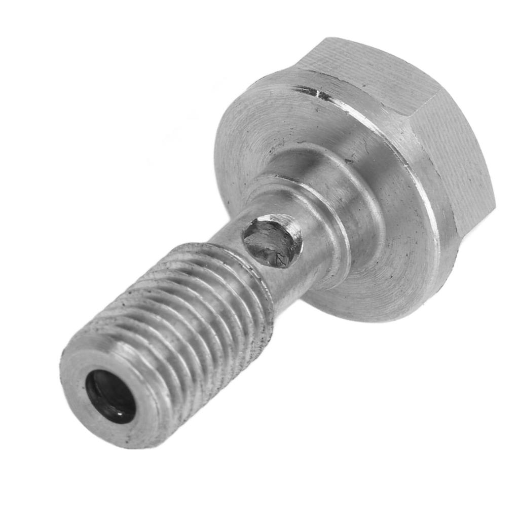 M8 X 1.0mm Banjo Bolt Seal Heat Resistant Heavy Duty Banjo Bolt Fitting with 2 Washers for Tubing Systems