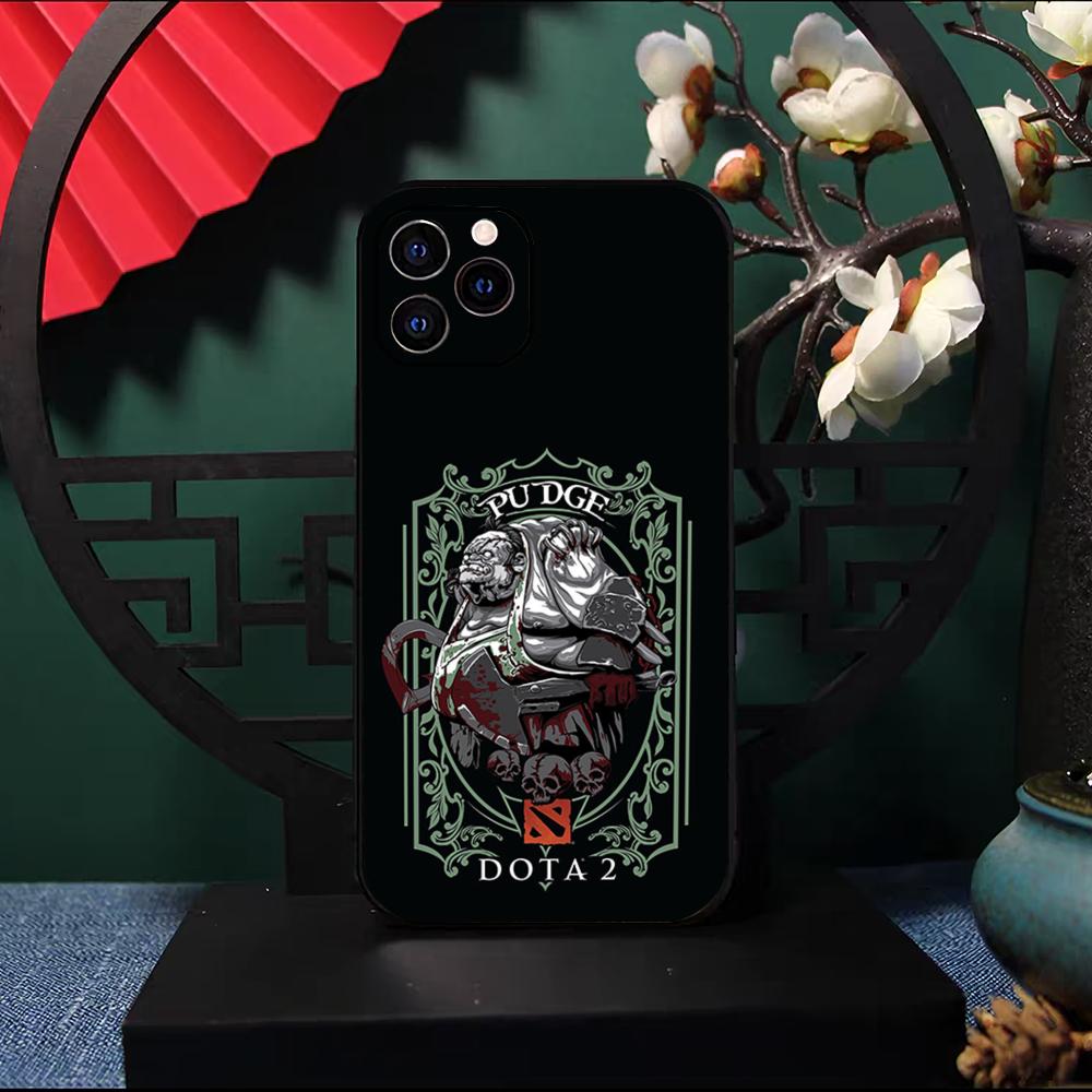 Чехол для телефона Dota 2 для iPhone 17 Pro Max 16 15 14 Pro Max 13 11 X Xs Xr 8 7Plus Силиконовый чехол