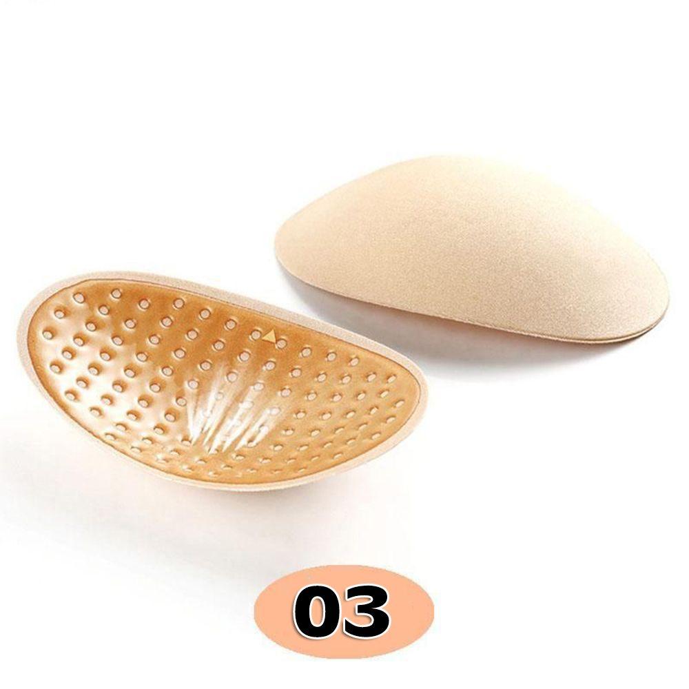 2 шт. новые силиконовые, естественно увеличенные, 2 дюйма, мягкие противоскользящие невидимые подплечники