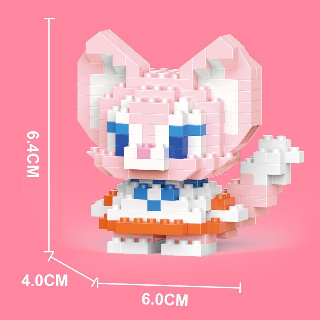 LEGO-Compatible Mini Building Blocks: Cartoon Figurines & Educational Toys