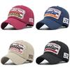 Baseball Embroidered Cap Ball Cap Outdoor Visor Made Of Cotton Stylish Material