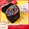 262-Color Dual-Tip Permanent Marker Set for Student Art & Painting