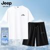 Мужской летний комплект: футболка и шорты JEEP SPIRIT с функцией быстрого высыхания