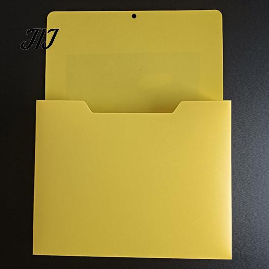 Wall Mount File Folder Holder with Large Magnetic Back, Hanging Plastic Document Pocket Organizer, A4 Paper Organizer Case for Whiteboard Refrigerator