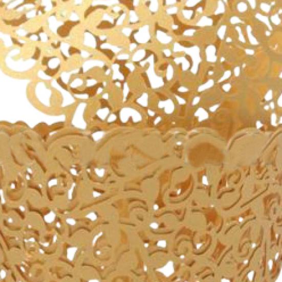 Фантастические 12X Свадьба, День рождения, детский душ, филигранная лоза, декор, обертки, чехлы для кексов