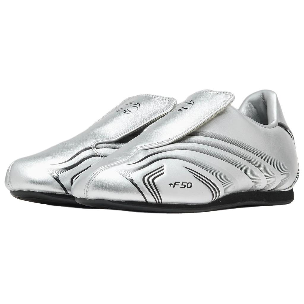 Adidas Таэквондо F50 Серебристый Металлик Черный Женские Кроссовки Core-Black IH1873