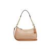 New Teri Leather Shoulder Bag, Handbag, Crossbody Bag, Shoulder Bag Women's Gold/Taupe Multicolor CA173-IMTAP