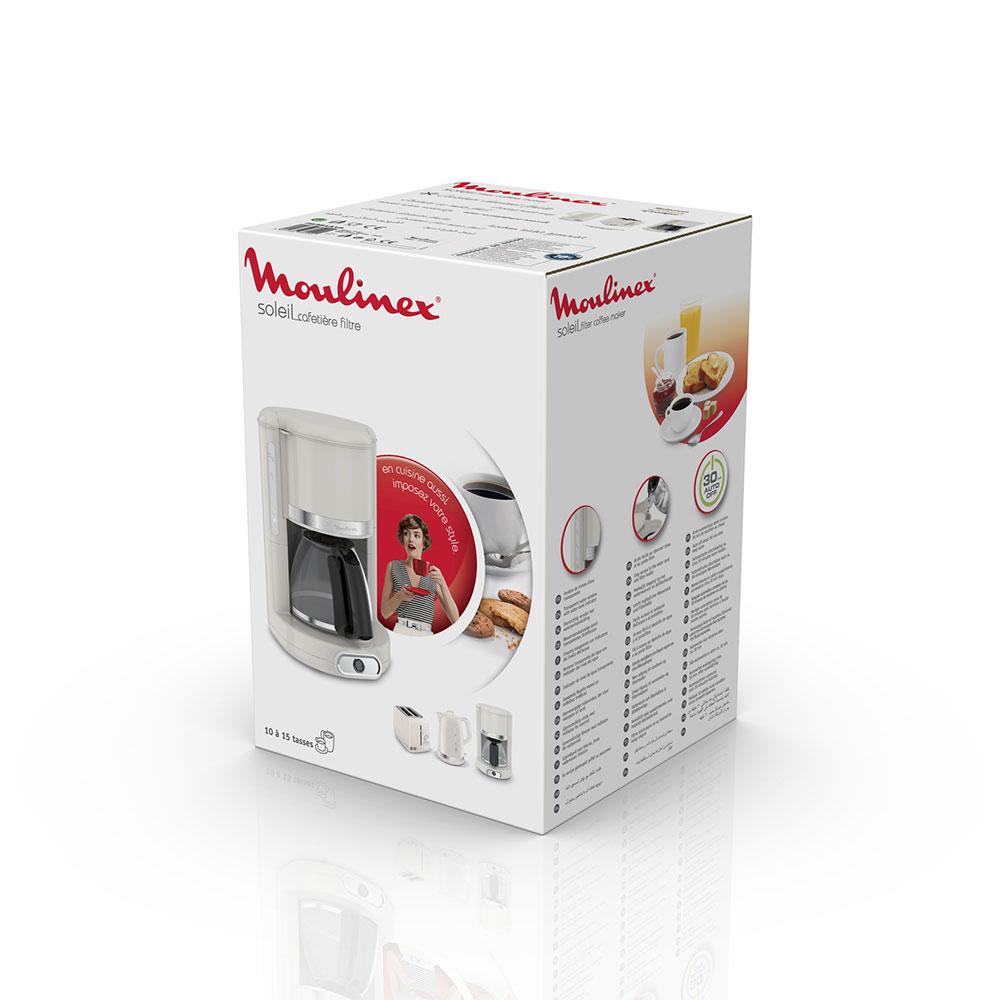 Moulinex FG381A10 Drip Coffee Maker 1000W Ivory