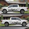 2PCS Car Decal Mountain Tree Forest Pattern Car Side Body Graphic Sticker Universal for Vehicle RVs Yachts Trucks