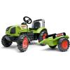Педальный трактор Claas - - Руль и прицеп - 100% Сделано во Франции - 60% переработанного пластика - С 3 лет.