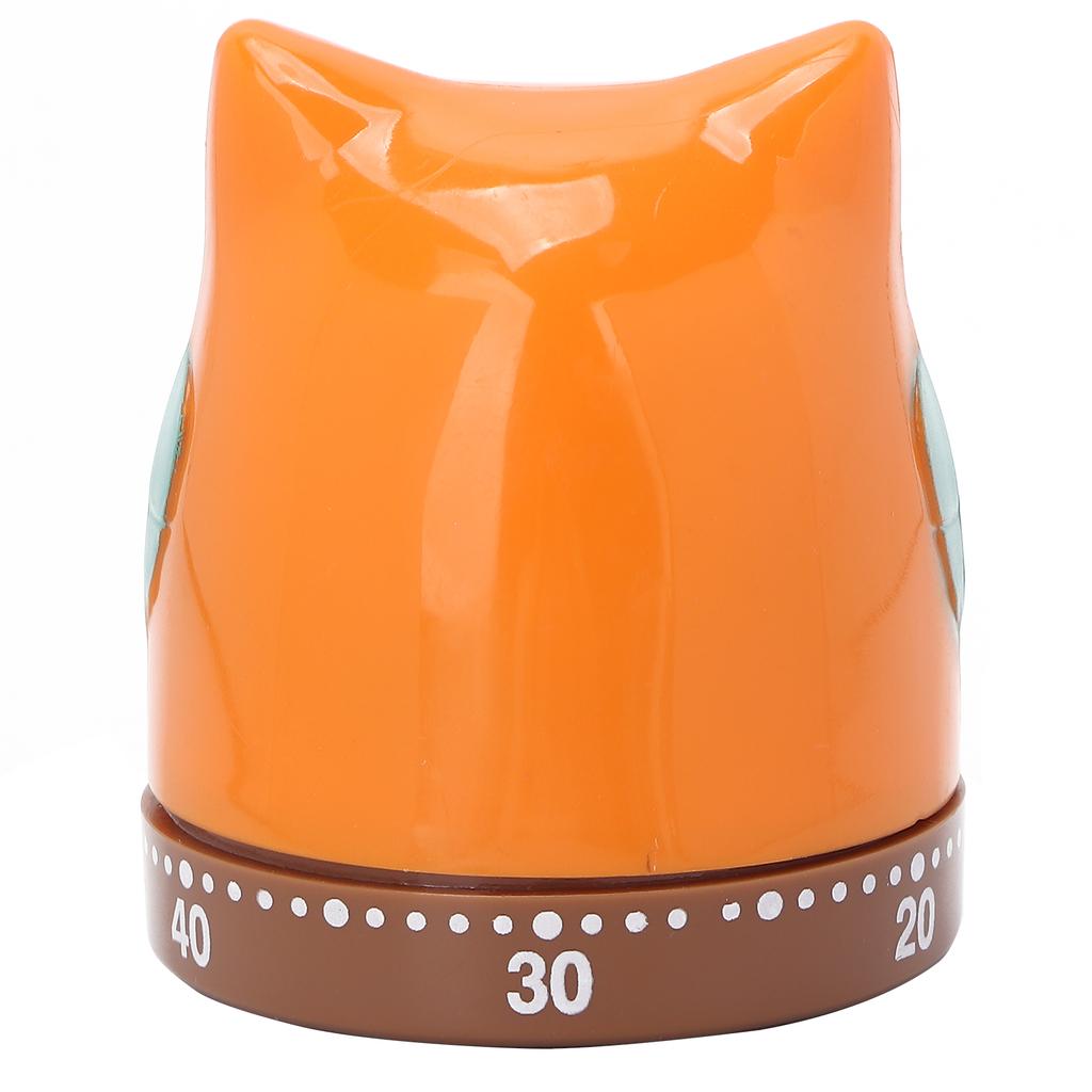 Мультяшный Милый Механический Таймер с Заводом на 60 Минут, Вращающийся Таймер Обратного Отсчета для Обучения