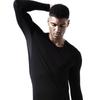 Men's Slim V-Neck Thermal Shirt – Breathable Mesh Base Layer for Autumn/Winter
