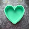 Форма для торта в форме сердца, антипригарное силиконовое покрытие для выпечки, мороженого, пудинга, мусса, желе, шоколада, легко снимаемая форма для выпечки на День святого Валентина, свадьбы