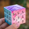 Обучающий кубик-пазл 3x3x3 Периодическая таблица элементов Химические обучающие ресурсы Игрушки для детей Волшебный кубик Zauberwürfe